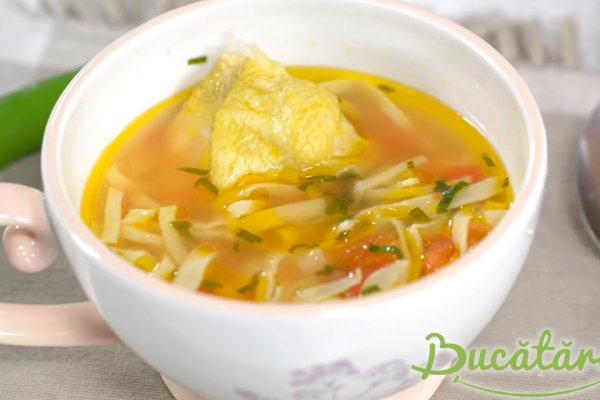 Ciorba de Pui cu Taietei - Reteta video