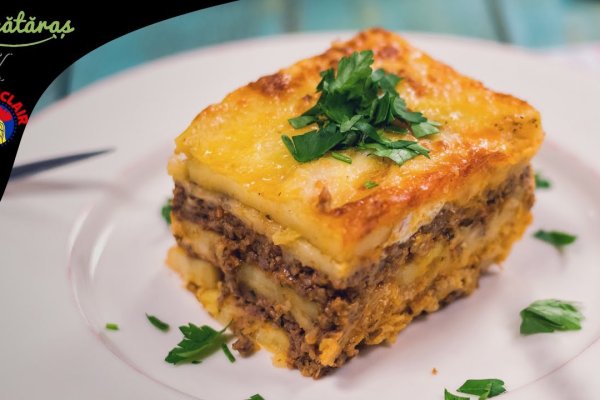 Musaca de cartofi la cuptor – rețetă simplă și gustoasă