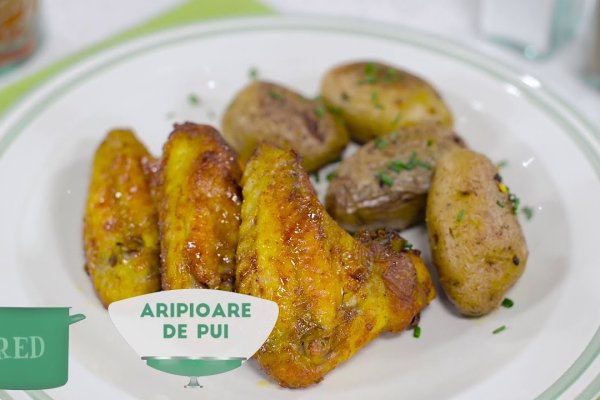 Aripioare de pui la cuptor