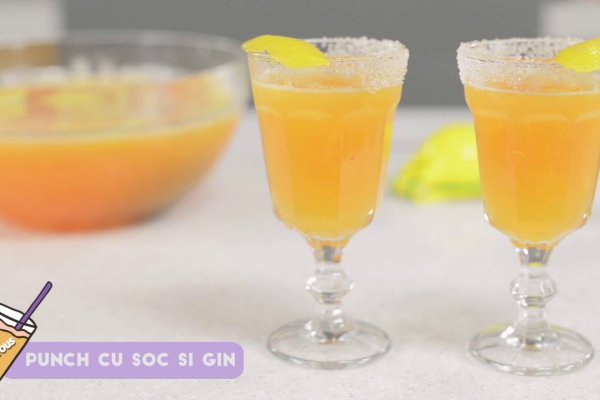 Punch cu soc si gin
