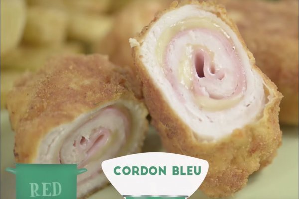 Cordon Bleu din piept de pui - Reteta video