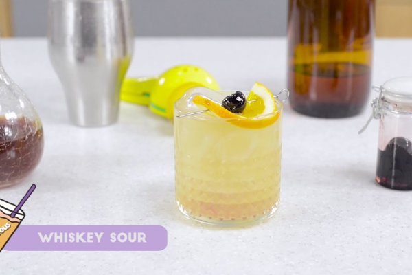 Cocktail cu whiskey Whiskey Sour