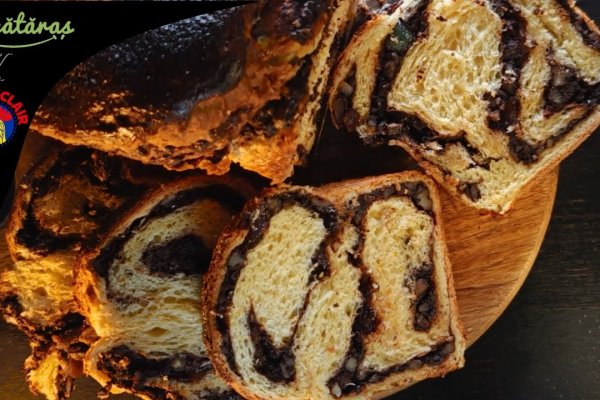 Rețeta de cozonac fără frământare