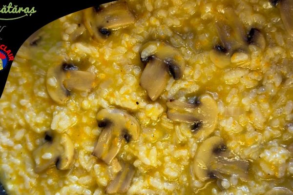 Pilaf gustos cu ciuperci - Rețeta simplă de post