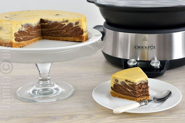 Cum sa faci cel mai reusit cheesecake la Crock-Pot, dupa o reteta de Jamila Cuisine