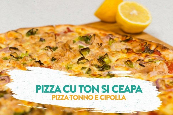 PIZZA cu ton – tonno e cipolla