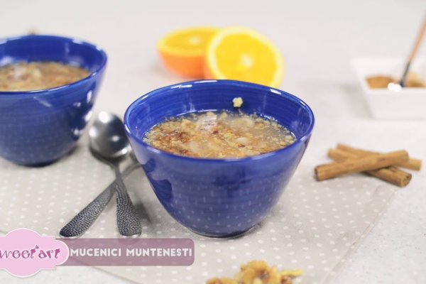 Mucenici Muntenesti cu nuca si scortisoara