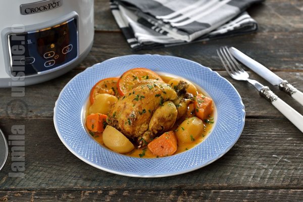 Coquelet cu portocale, by Jamila Cuisine