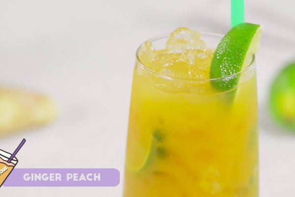 Cocktail fara alcool Ginger Peach