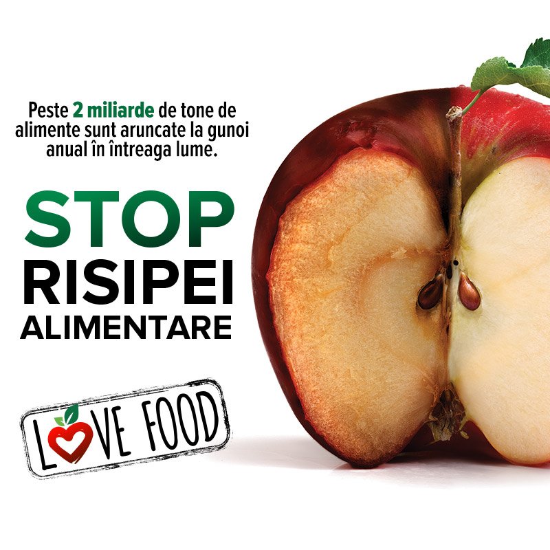 SPUNE STOP RISIPEI ALIMENTARE!