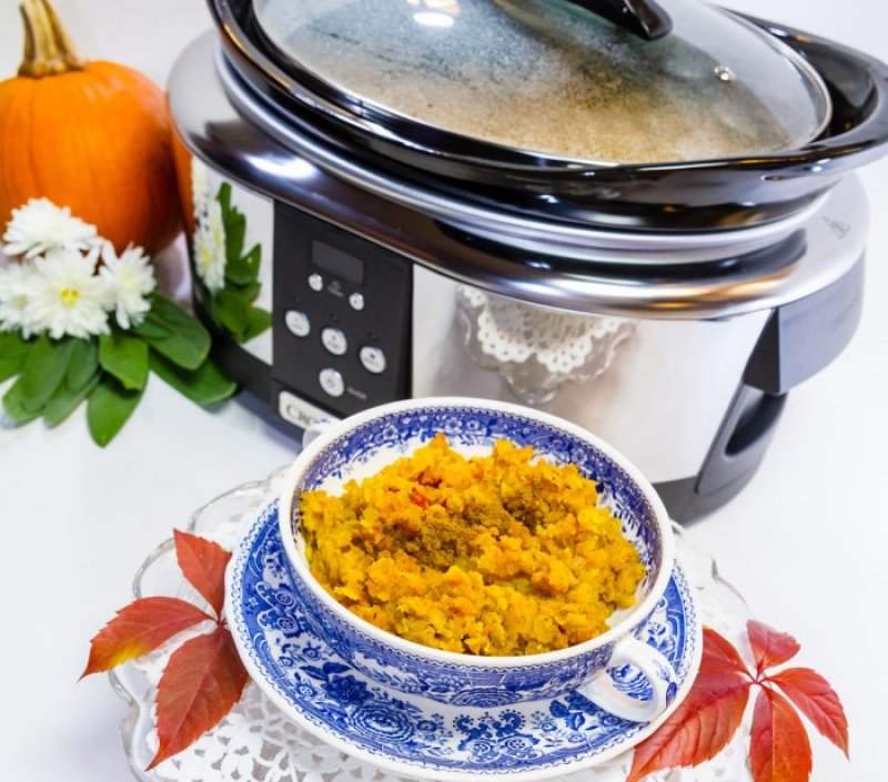 O reteta sanatoasa de la Ligia Pop - Linte cu legume si condimente indiene la Crock-Pot (Slow Cooker)