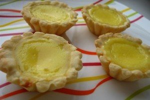 Tarte chinezesti cu crema de ou