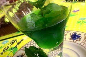 Sirop de menta cu miere