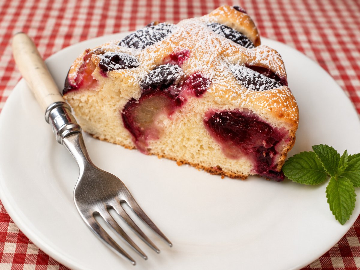 Prajitura delicioasa cu prune