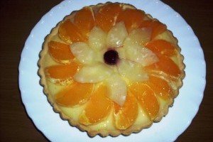 Tarta cu portocale si ananas