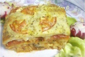 Lasagna din foi de clatite