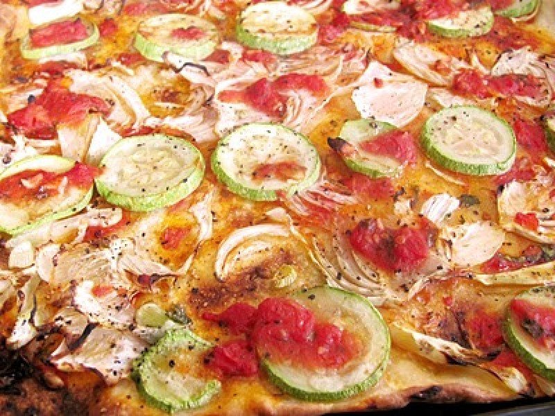 Pizza vegetariana - de post