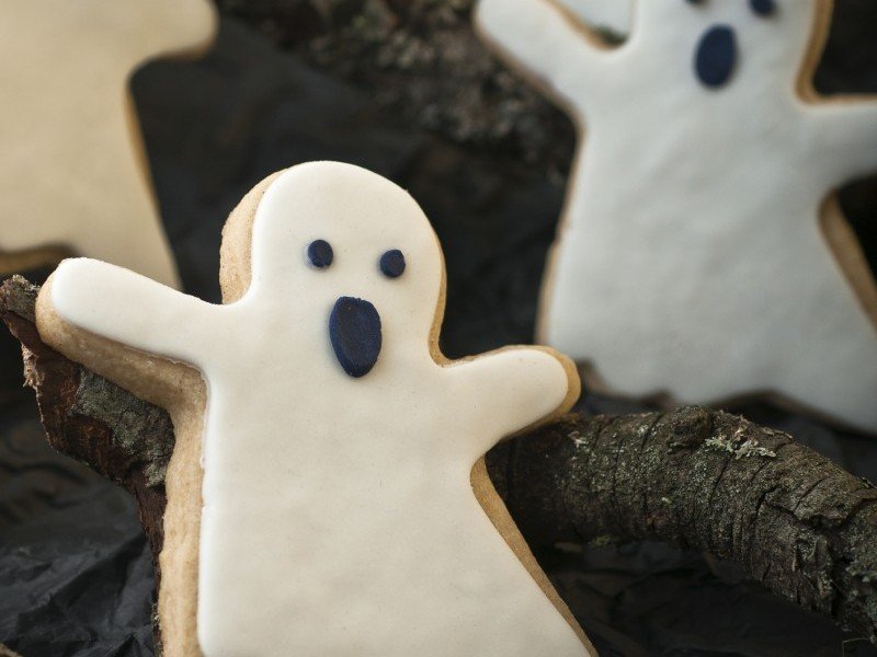 Biscuiti cu branza pentru Halloween