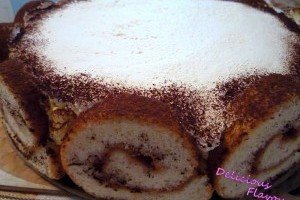 Banana Roll Cake