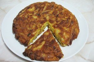 Tortilla cu ceapa