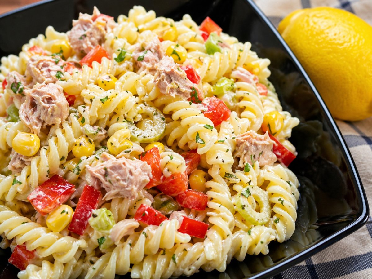 Salata cu paste si ton