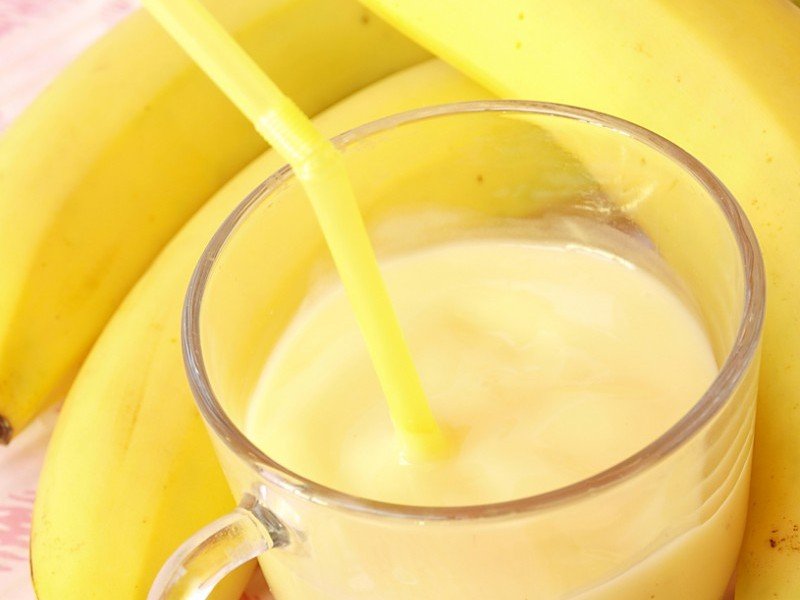 Smoothie de banana, ovaz si miere