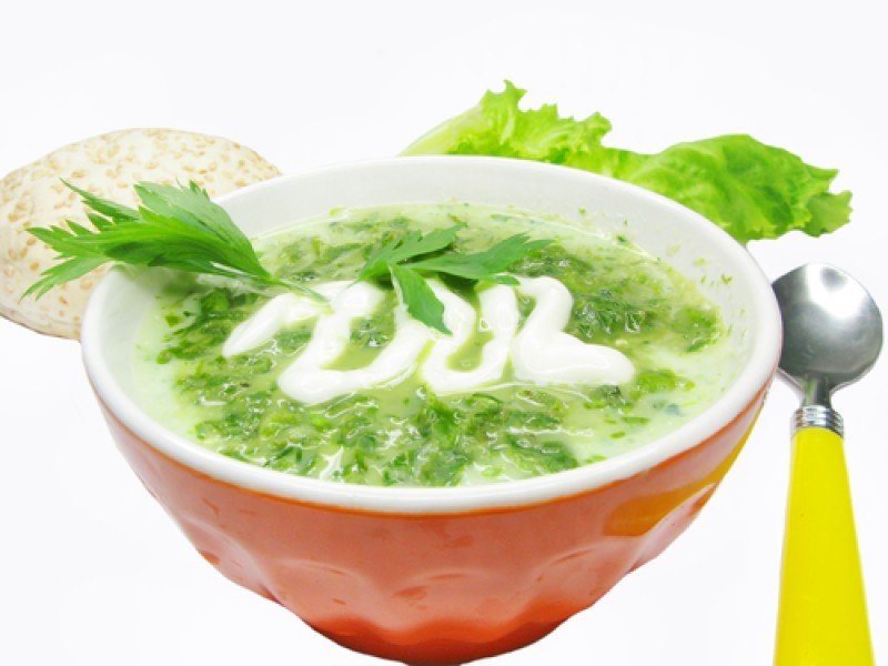 Mancare din salata verde