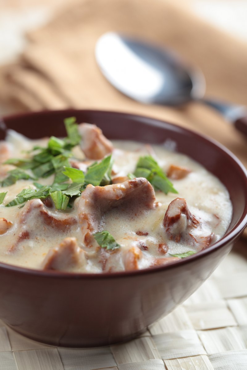 Supa crema de ciuperci cu zarzavaturi