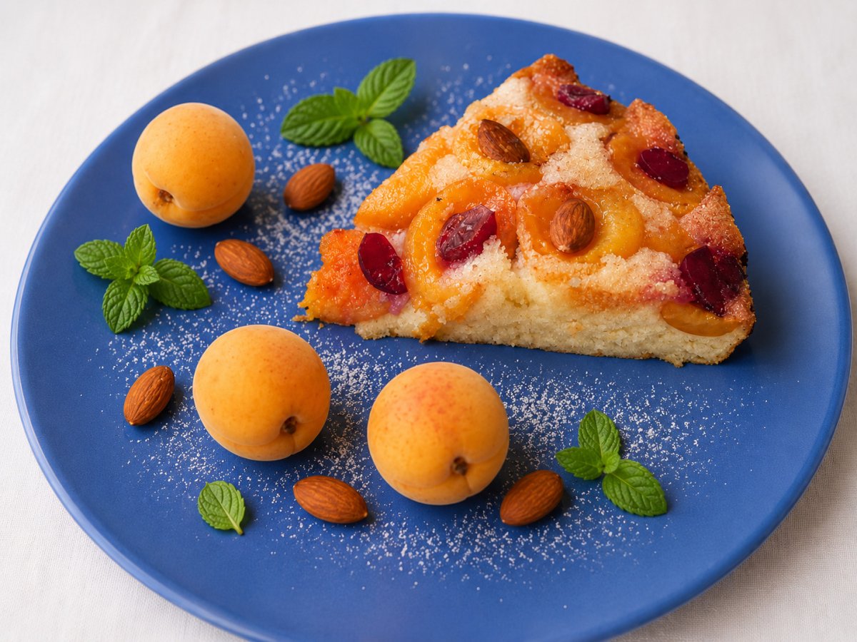 Tarta cu caise