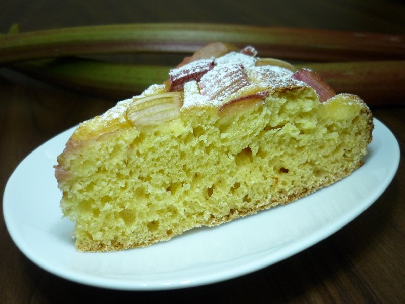 Rhubarb Cake