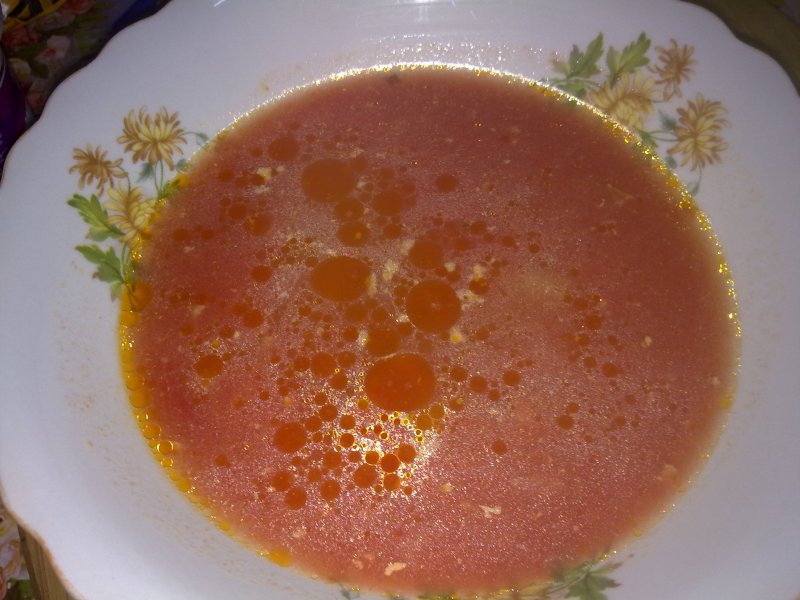 Supa de rosii greceasca