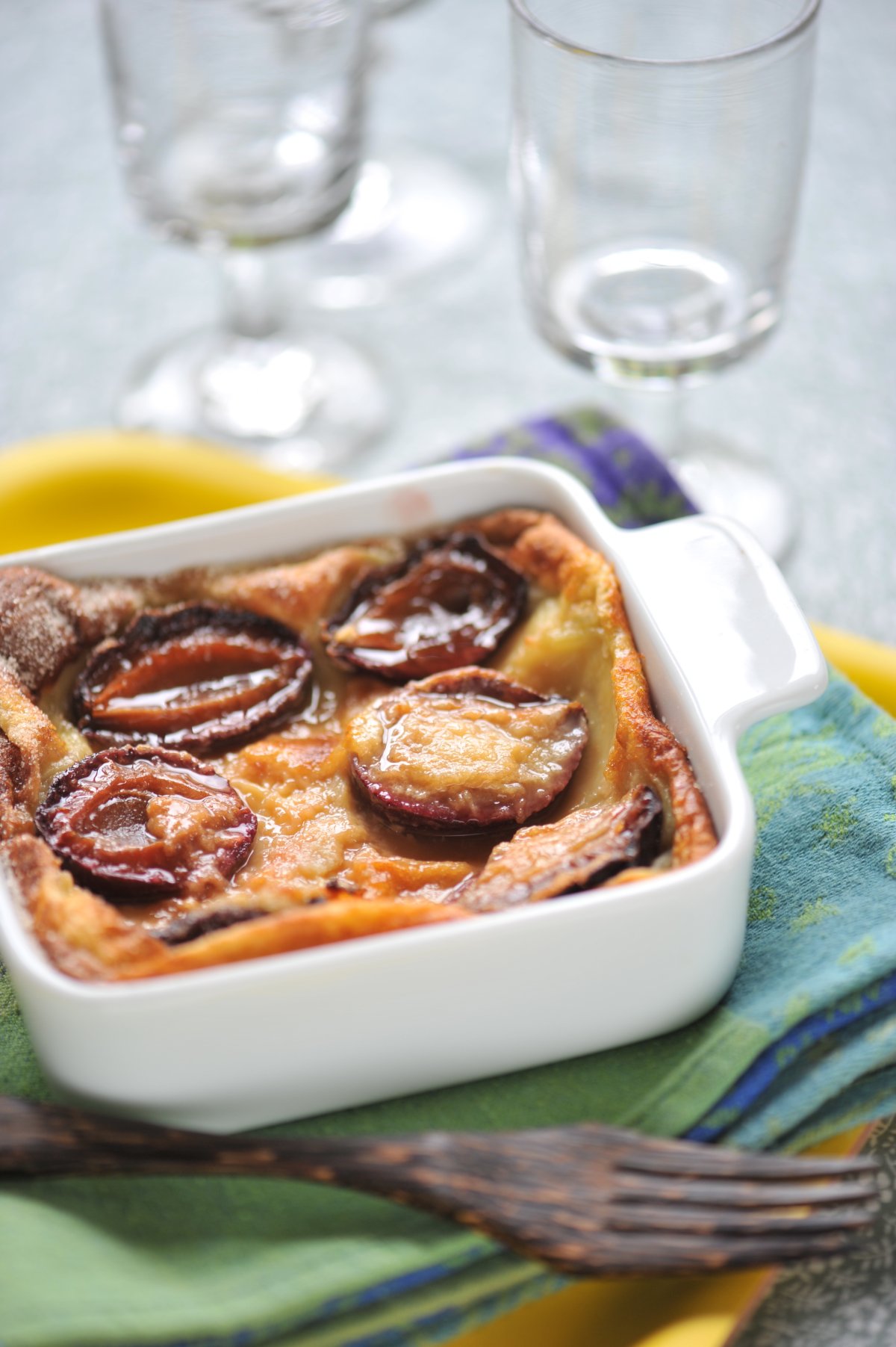 Clafoutis cu prune