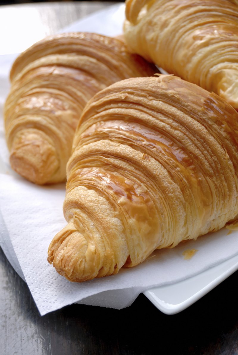 Croissante rapide cu unt si miere