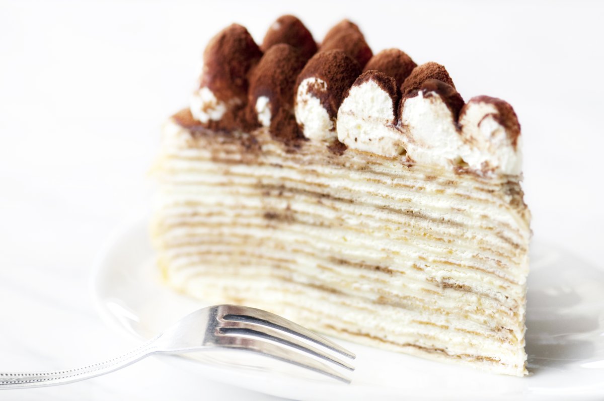 Tort de clatite Tiramisu