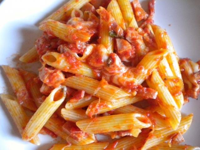 Penne affumicate