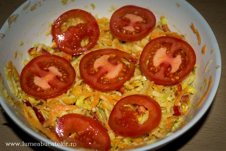 Salata de legume cu maioneza de avocado