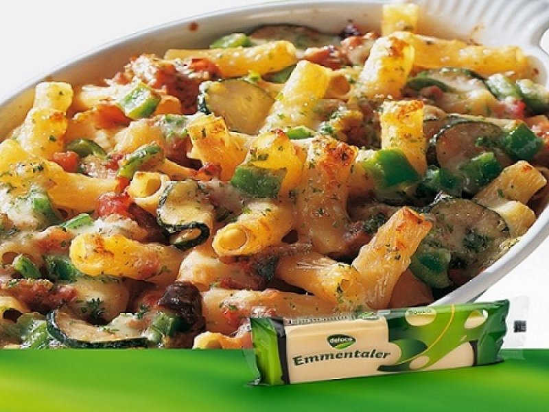 Gratin de paste si emmentaler Delaco