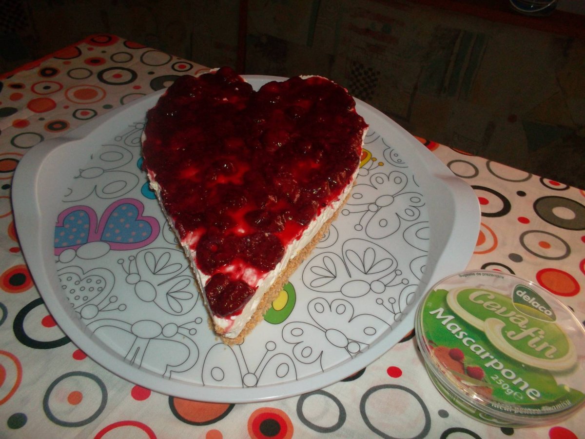 Cheesecake cu capsuni