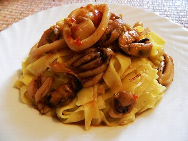 Tagliatelle ai frutti di mare