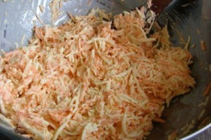 Salata cu telina, morcov si mar