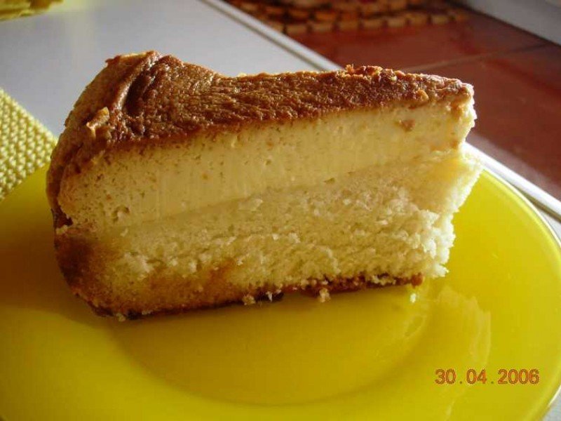 Tort cu crema de zahar ars