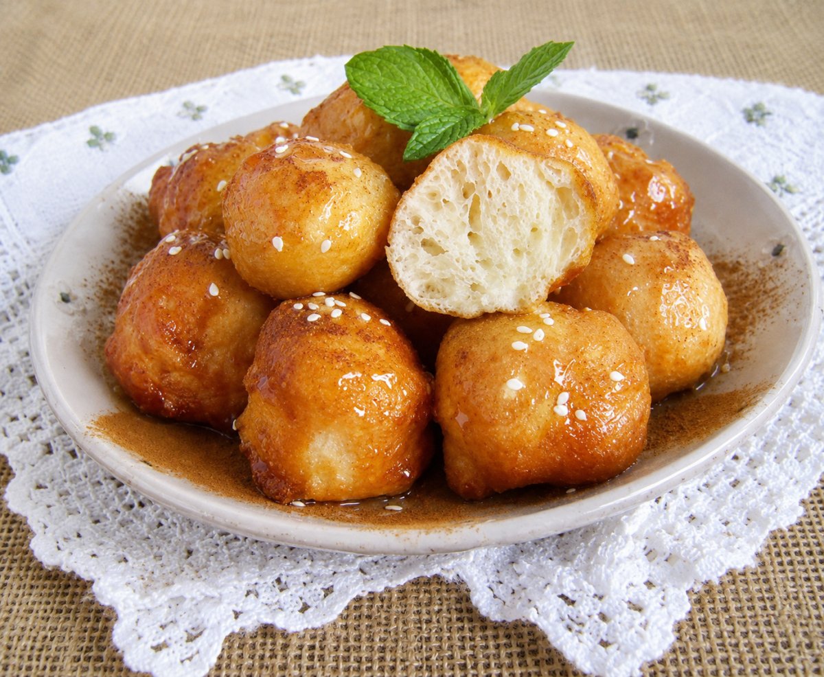 Gogosele grecesti Loukoumades