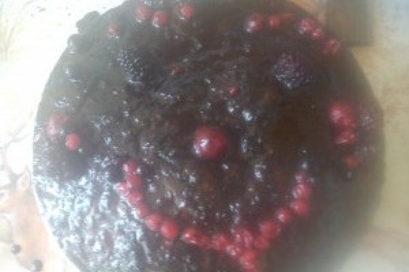 Happy cake cu fructe de padure