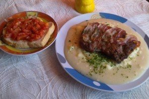 Scaloppine all limone (cotlet de vitel in sos de lamaie)