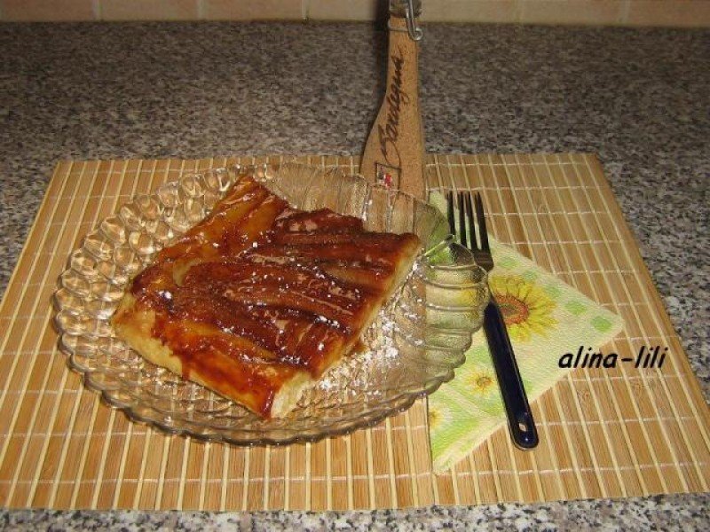 Tarta Tatin cu banane a la Jamie Oliver