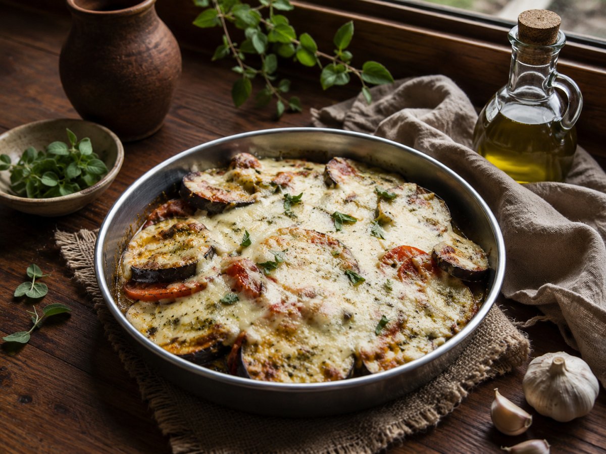Vinete gratinate