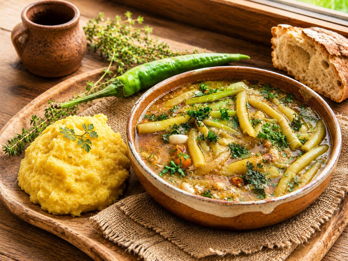 Ciorba de fasole verde