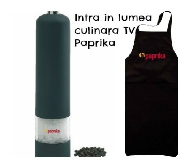 Intra in lumea culinara TV Paprika si castiga!