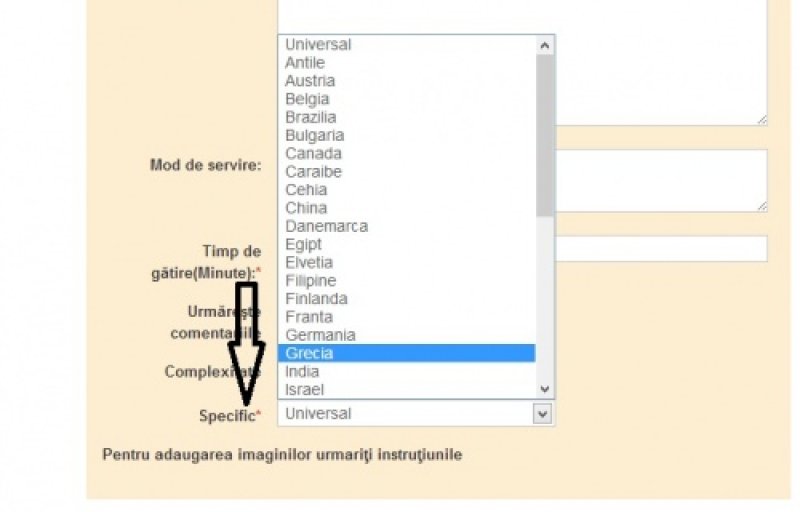 Regulament concurs Carte postala culinara