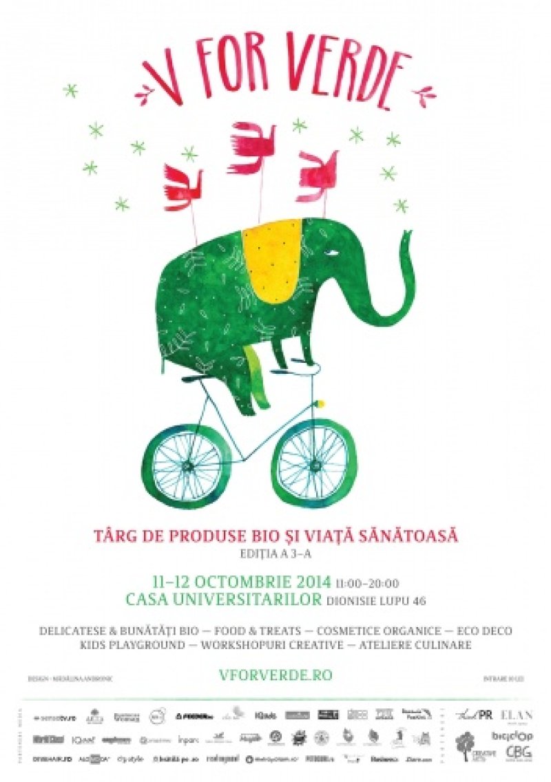 V for VERDE: targ de produse bio si viata sanatoasa